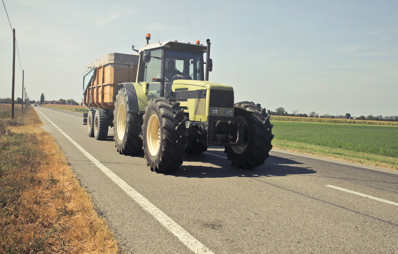 vitesse tracteur et reglementation route